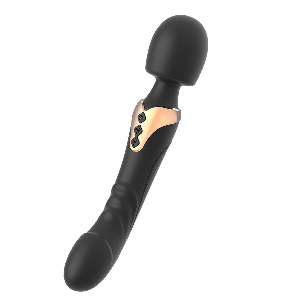 Large Size USB Charging Double Head Double Shock Vibrator