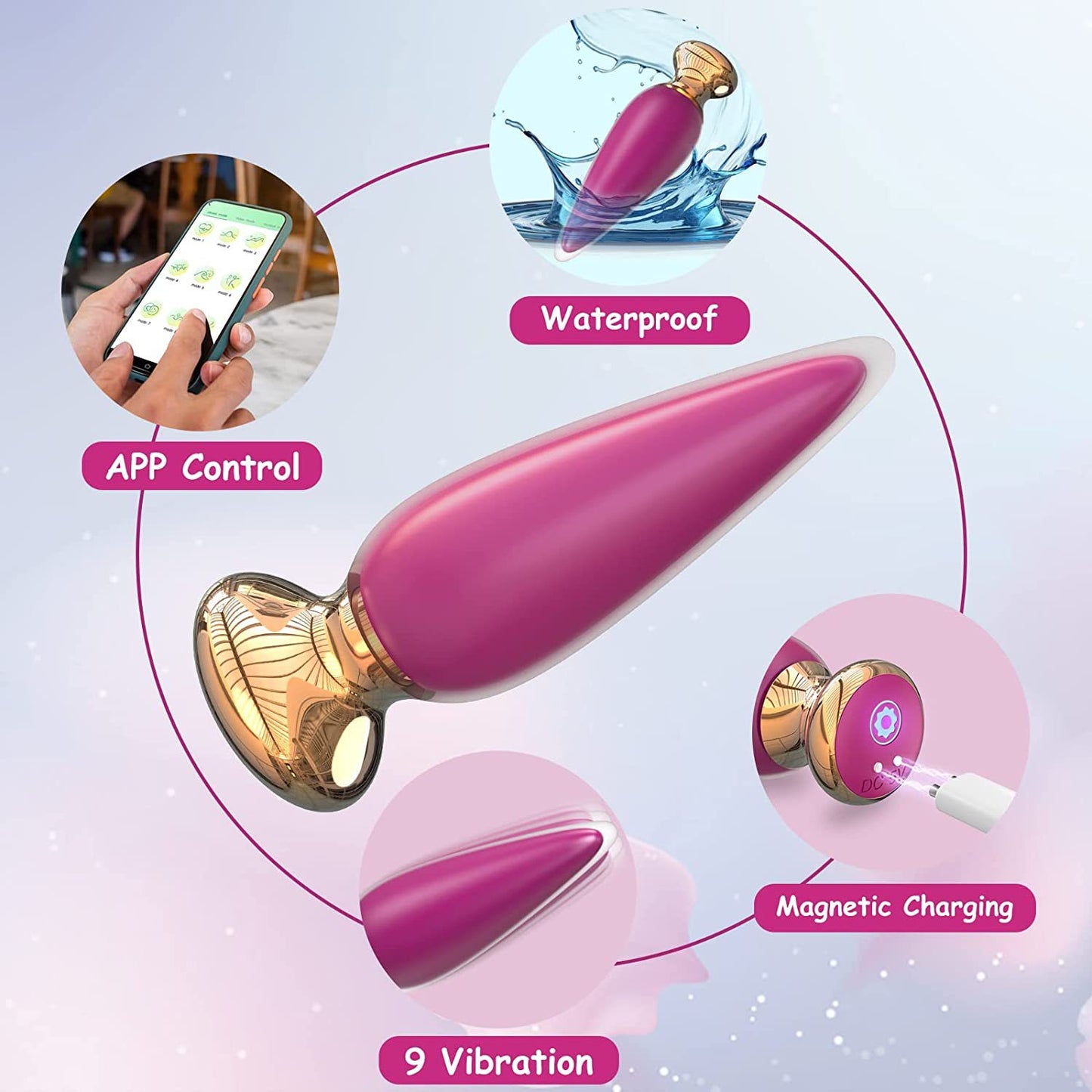 APP Remote Prostate Massager For Men And Women